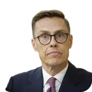 👓 emoji Александр Стубб🇫🇮 ➡️ @Ctikerubot Telegram sticker 18 of 92