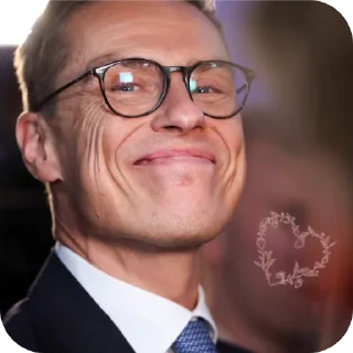 🤲 emoji Александр Стубб🇫🇮 ➡️ @Ctikerubot Telegram sticker 23 of 92