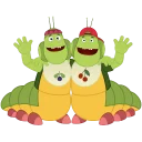 Sticker from Лунтик и его друзья