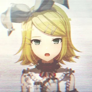 🌾 emoji Kagamine rin by @yorsshop Telegram sticker 5 of 15