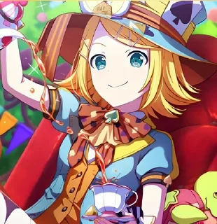 🌾 emoji Kagamine rin by @yorsshop Telegram sticker 10 of 15