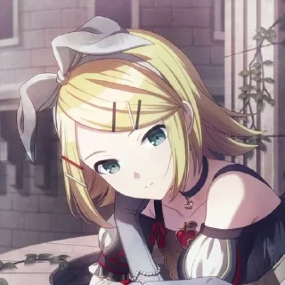 🌾 emoji Kagamine rin by @yorsshop Telegram sticker 1 of 15
