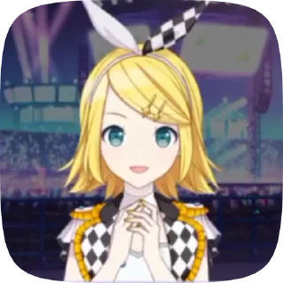 Sticker from Kagamine Rin「@MEDRESSlIght」