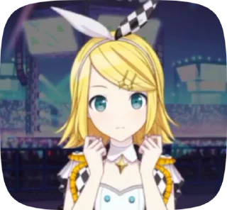 Sticker from Kagamine Rin「@MEDRESSlIght」