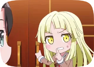 😡 emoji Кокорос от вайфки!! Telegram sticker 19 of 28