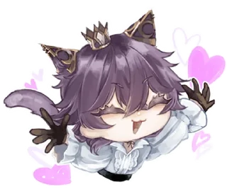 💎 emoji ꒰  ྀི◞ ◟ ꒱  @mewsticks  ܀ ⊹ ˚ Telegram sticker 13 of 40