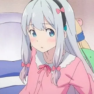 🍡 emoji Izumi Sagiri @kiwiys Telegram sticker 12 of 97