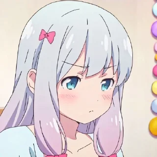 🍡 emoji Izumi Sagiri @kiwiys Telegram sticker 9 of 97