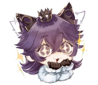 💎 emoji ꒰  ྀི◞ ◟ ꒱  @mewsticks  ܀ ⊹ ˚ Telegram sticker 9 of 40