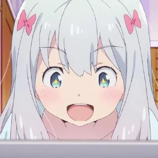 🍡 emoji Izumi Sagiri @kiwiys Telegram sticker 21 of 97