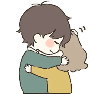 🤗 emoji Couple in love Telegram sticker 16 of 41