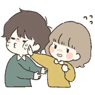 😤 emoji Couple in love Telegram sticker 10 of 41