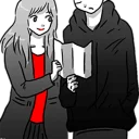 ❤ emoji Couple in love Telegram sticker 21 of 119