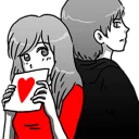 ❤ emoji Couple in love Telegram sticker 19 of 119
