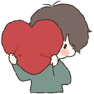 💋 emoji Couple in love Telegram sticker 8 of 41