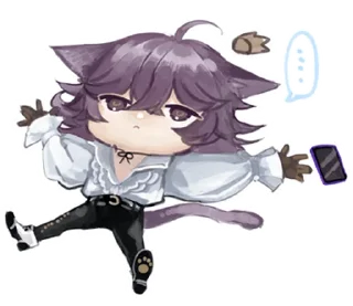 💎 emoji ꒰  ྀི◞ ◟ ꒱  @mewsticks  ܀ ⊹ ˚ Telegram sticker 14 of 40
