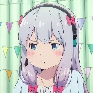 🍡 emoji Izumi Sagiri @kiwiys Telegram sticker 18 of 97