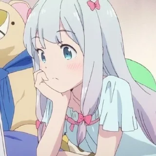🍡 emoji Izumi Sagiri @kiwiys Telegram sticker 7 of 97