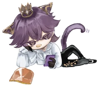 💎 emoji ꒰  ྀི◞ ◟ ꒱  @mewsticks  ܀ ⊹ ˚ Telegram sticker 15 of 40