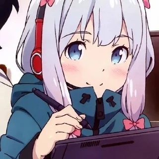 🍡 emoji Izumi Sagiri @kiwiys Telegram sticker 16 of 97