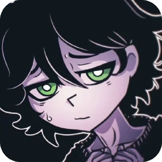 Sticker from The coffin of Andy and leyley @cryingrina