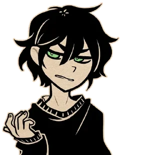 😑 emoji the coffin of andy and leyley#made Xxdekaif ::Stik Telegram sticker 15 of 120