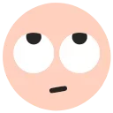 🙄 emoji TikTok Emoji HD @xkysluv Telegram sticker 18 of 46