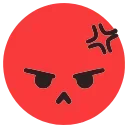 😡 emoji TikTok Emoji HD @xkysluv Telegram sticker 8 of 46