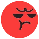 😡 emoji TikTok Emoji HD @xkysluv Telegram sticker 4 of 46