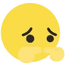 🤭 emoji TikTok Emoji HD @xkysluv Telegram sticker 12 of 46