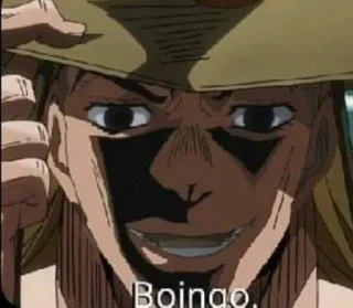 Sticker from jjba