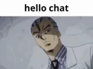 Sticker from JOJO