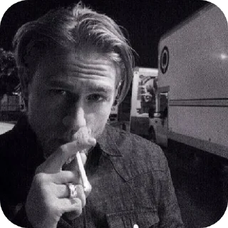 🚬 emoji Jax Teller (1) @cemetery_official Telegram sticker 9 of 30
