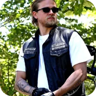 😎 emoji Jax Teller (1) @cemetery_official Telegram sticker 17 of 30