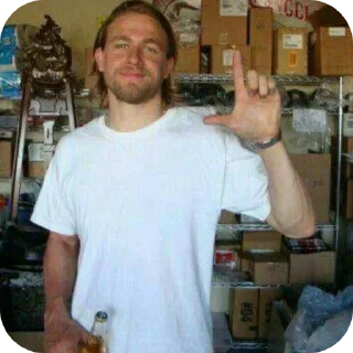 ☝ emoji Jax Teller (1) @cemetery_official Telegram sticker 8 of 30