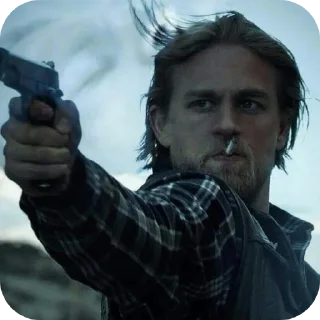 🔫 emoji Jax Teller (1) @cemetery_official Telegram sticker 4 of 30