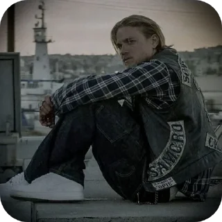 😔 emoji Jax Teller (1) @cemetery_official Telegram sticker 11 of 30