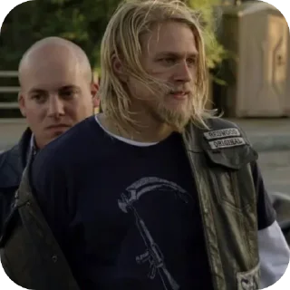 ❔ emoji Jax Teller (1) @cemetery_official Telegram sticker 7 of 30