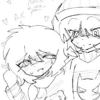 Sticker from Luke and Robbie(+damn)