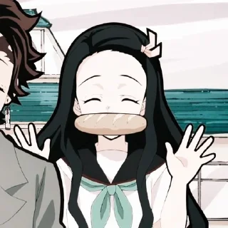 Sticker from ╭━ׄ🀄️ Nezuko ⌗ @AriYpui ⵰