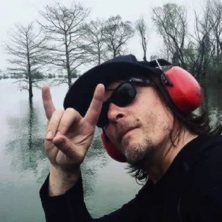 ✨ emoji Norman Reedus Telegram sticker 12 of 32