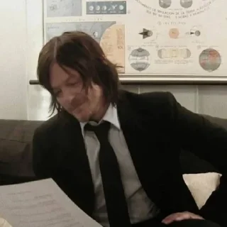 ✨ emoji Norman Reedus Telegram sticker 18 of 32