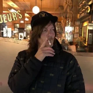 ✨ emoji Norman Reedus Telegram sticker 2 of 32