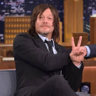 ✨ emoji Norman Reedus Telegram sticker 14 of 32