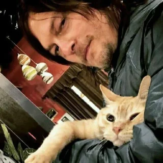 ✨ emoji Norman Reedus Telegram sticker 5 of 32