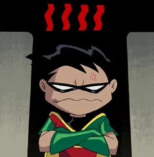 Sticker from Robin (Teen titans 2003)