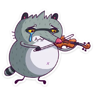 🎻 emoji Полоскун Бублик (@TgSticker) Telegram sticker 11 of 48