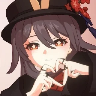Sticker from ху тао солнце @me0wxww