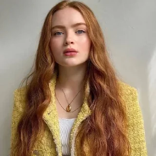 💛 emoji Sadie Sink Telegram sticker 18 of 71
