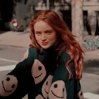 💙 emoji Sadie Sink Telegram sticker 21 of 71